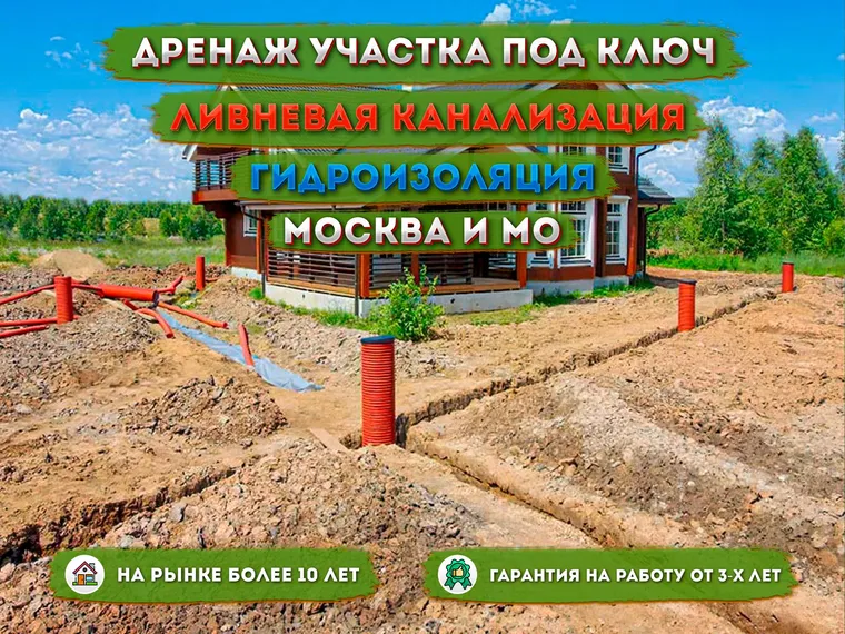 Дренажные работы — кейс продвижения на Авито